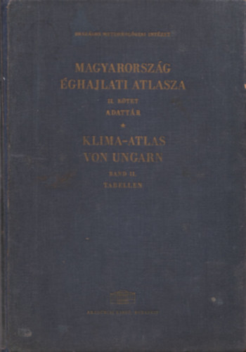 Magyarorszg ghajlati atlasza II.ktet - Adattr
