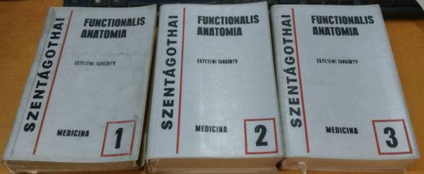 Functionalis anatomia 1-2-3. AZ EMBER ANATOMIJA, FEJLDSTANA, SZVETTANA S TJANATOMIJA