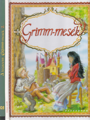 2 db. Grimm meseknyv (Grimm-mesk + A legszebb Grimm-mesk 2.)