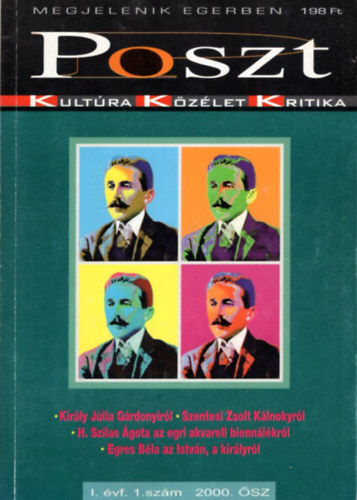 Poszt - Kultra - Kzlet - Kritika I. vf. 1. szm  2000. sz
