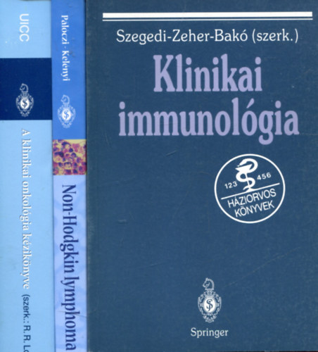 Richard R. Love - Plczi-Kelnyi  (szerk) - Szegedi-Zeher-Bak  (szerk) - Orvosi szakknyvek - 3 db