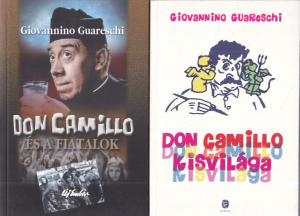 2 db Don Camillo: Don Camillo kisvil�ga + Don Camillo �s a fiatalok