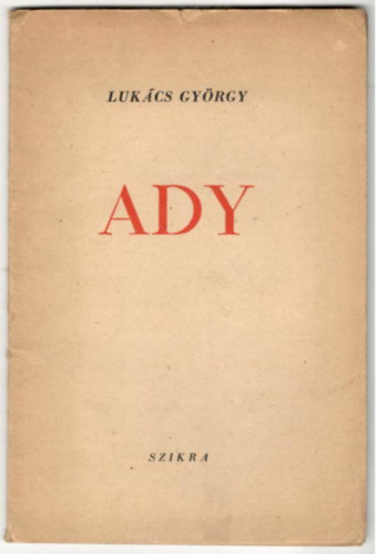 Ady (Luk�cs Gy�rgy)