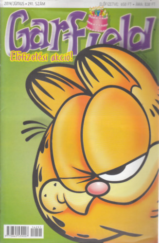 Garfield 2014. jnius (291. szm)
