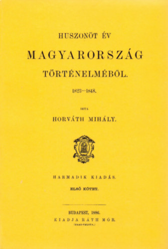 Huszont v Magyarorszg trtnelmbl 1823-tl 1848-ig III.