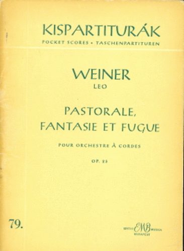Pastorale, fantasie et fugue Op. 23