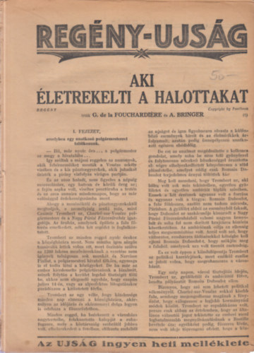 Regny-ujsg: Aki letrekelti a halottakat