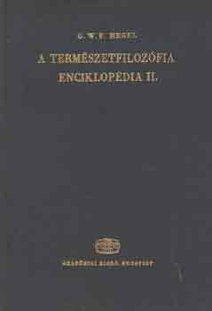 A termszetfilozfia enciklopdia II.