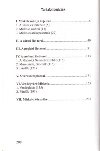 Miskolc nevezetessgei