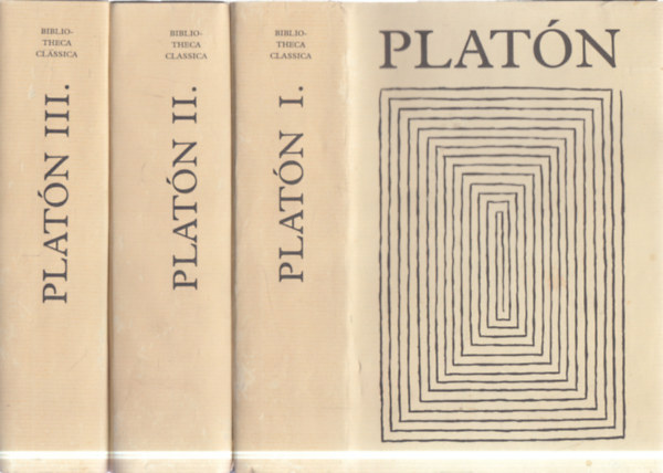 Platon - Plat�n �sszes m�vei I-III. (Bibliotheca Classica)