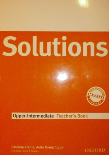 Solutions Upper-Intermediate Teacher's Book