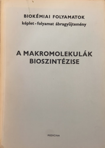 Antoni Ferenc  (szerk.) - A makromolekulk bioszintzise