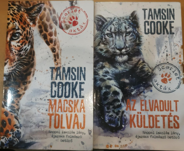2 db Tamsin Cooke: Macska tolvaj + Az elvadult kldets