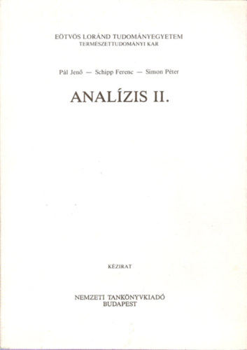 Analzis II.
