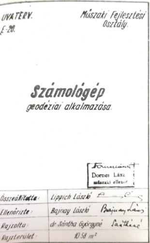 Szmolgp geodziai alkalmazsa