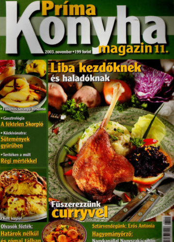 Hargitai Gyrgy - Prma Konyha magazin 2003/11.