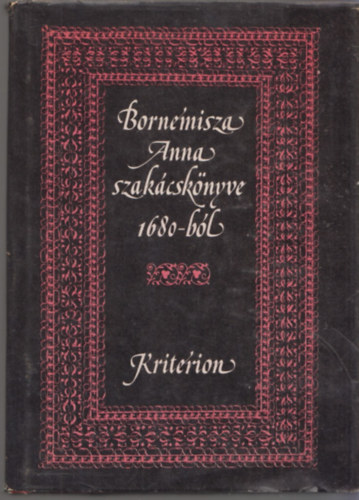 Bornemissza Anna - Bornemisza Anna szakcsknyve 1680-bl
