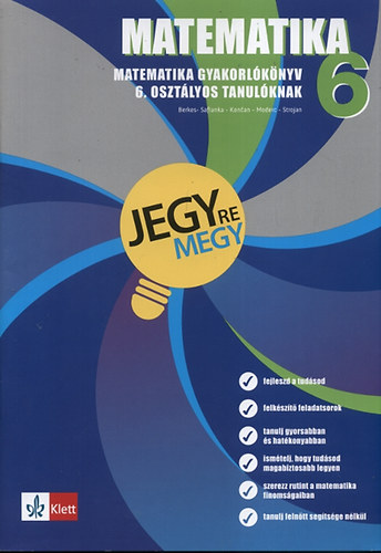 Matematika 6 - Gyakorlknyv 6. osztlyos tanulknak