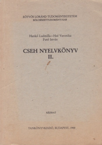 Cseh nyelvknyv II. (ELTE)