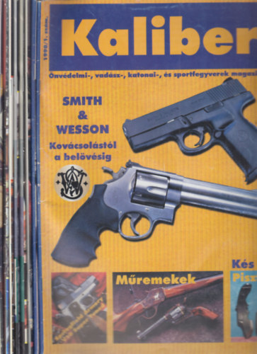 Kaliber 1998/1-8. (teljes �vfolyam, 8 db. lapsz�m)