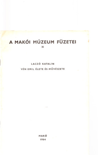 Vn Emil lete s mvszete