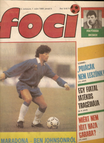 Foci II. �vfolyam 1989/1-52. sz�m - egybek�tve