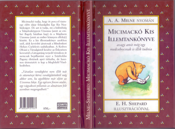 Micimack Kis Illemtanknyve - avagy amit mg egy medvebocsnak is illik tudnia