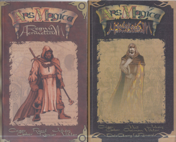 2 db. Ars Magica (Maleficium Hermeticum + Regnum Hermeticum)
