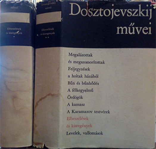 Elbeszlsek s kisregnyek I.-II. - Dosztojevszkij mvei