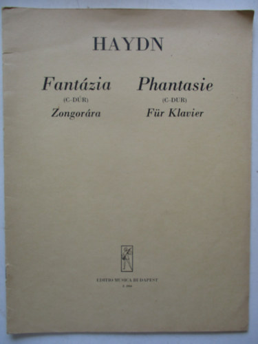 Fantzia (C-dr) zongorra (kzreadja Herndi Lajos)
