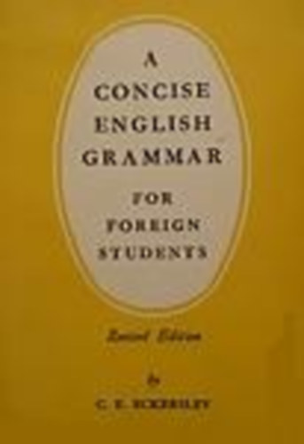 A Concise English Grammar For Foreign Students