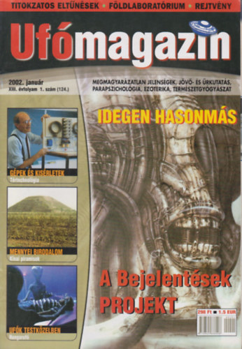 Uf�magazin 2002/1-12. (teljes �vfolyam, 12 db. lapsz�m)