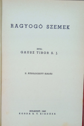 Ragyog szemek