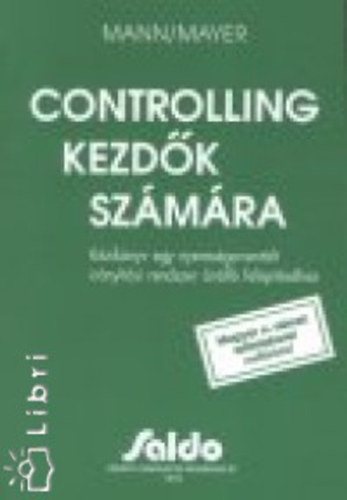 Mann; Mayer - Controlling kezdk szmra