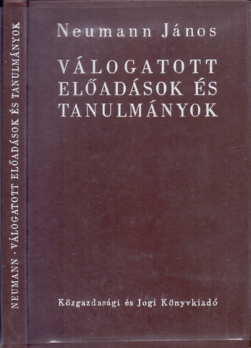 Vlogatott eladsok s tanulmnyok