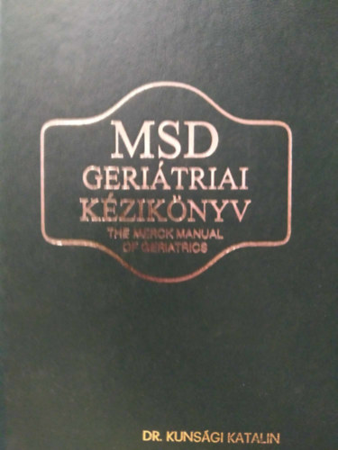 MSD geriatriai kziknyv