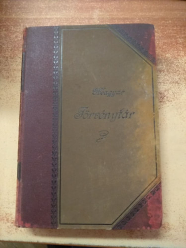 Corpus Juris Hungarici - Magyar Trvnytr - 1884-1886. vi trvnyczikkek