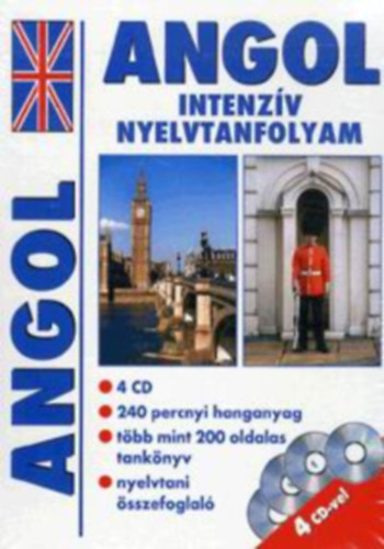 Angol intenzv nyelvtanfolyam - 4 CD-vel