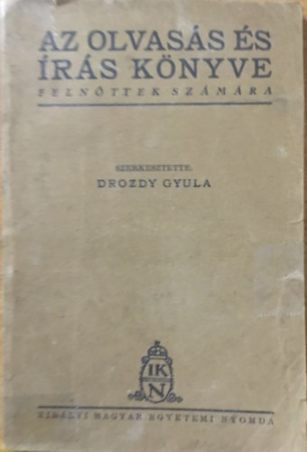 Az olvas�s �s �r�s k�nyve feln�ttek sz�m�ra