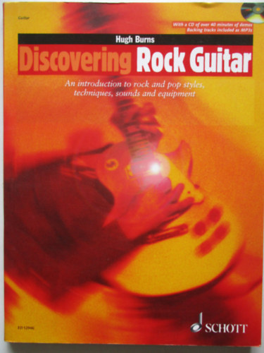 Hugh Burns - DIscovering rock guitar +CD