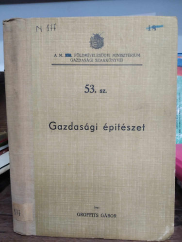 Groffits G�bor - Gazdas�gi �p�t�szet