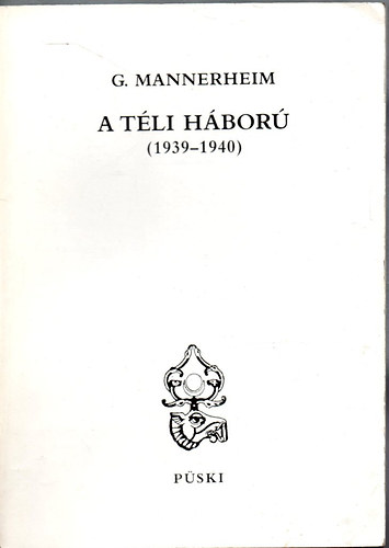 A tli hbor (1939-1940)