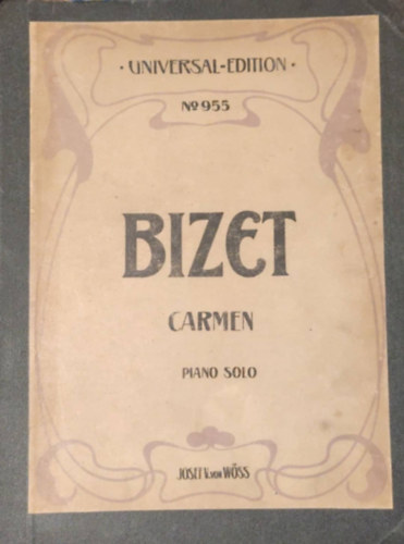 Carmen oper in 4 akten von Georges Bizet