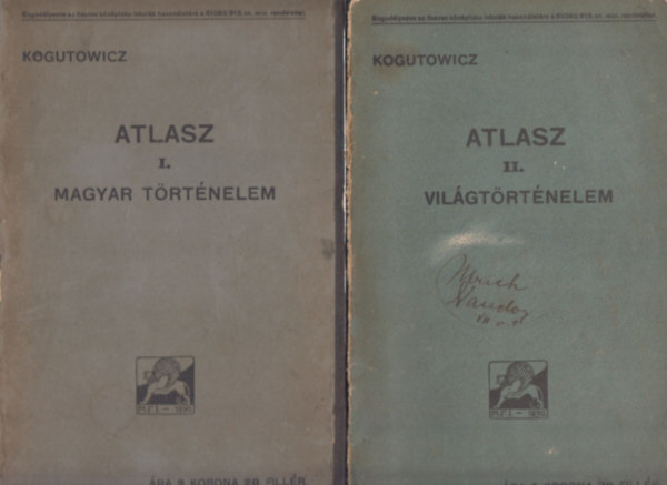 Atlasz I. - Magyar trtnelem + Atlasz II. - Vilgtrtnelem