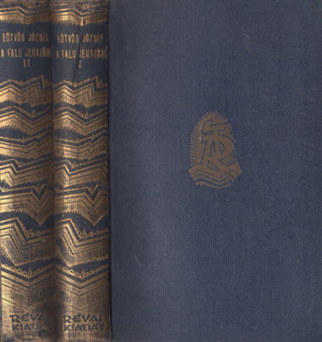 E�tv�s J�zsef - A falu jegyz�je I-II.