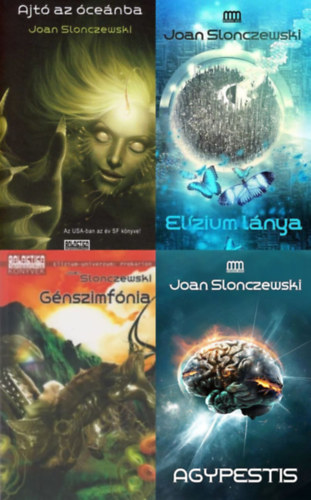 A teljes El�zium sorozat (1-4.r�sz) :  1. Ajt� az �ce�nba + 2. El�zium l�nya +  3. G�nszimf�nia + 4. Agypestis