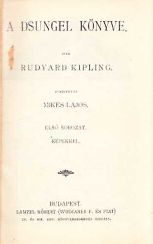 A dzsungel knyve I-II. sorozat + Indiai trtnetek I-II. sorozat (4 db.)