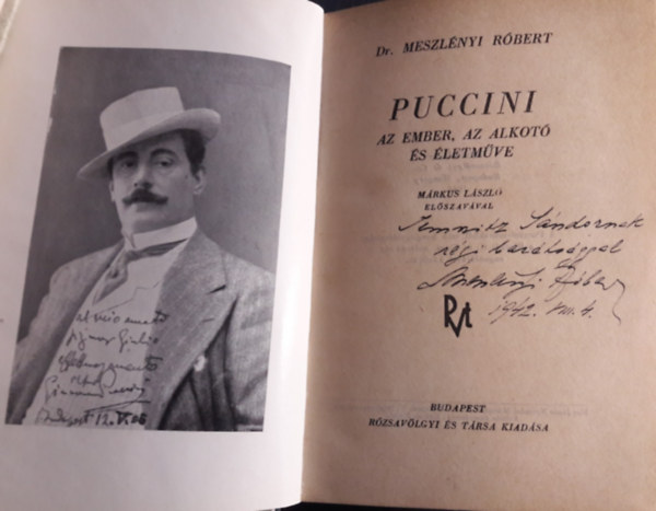 Puccini: Az ember, az alkot s letmve