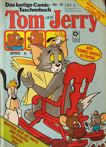 Tom und Jerry  (Alle Comic- Seiten in Farbe)