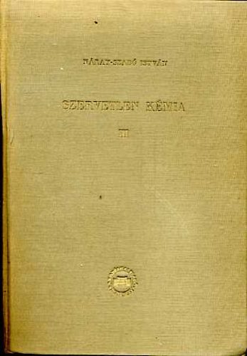 Szervetlen k�mia III.